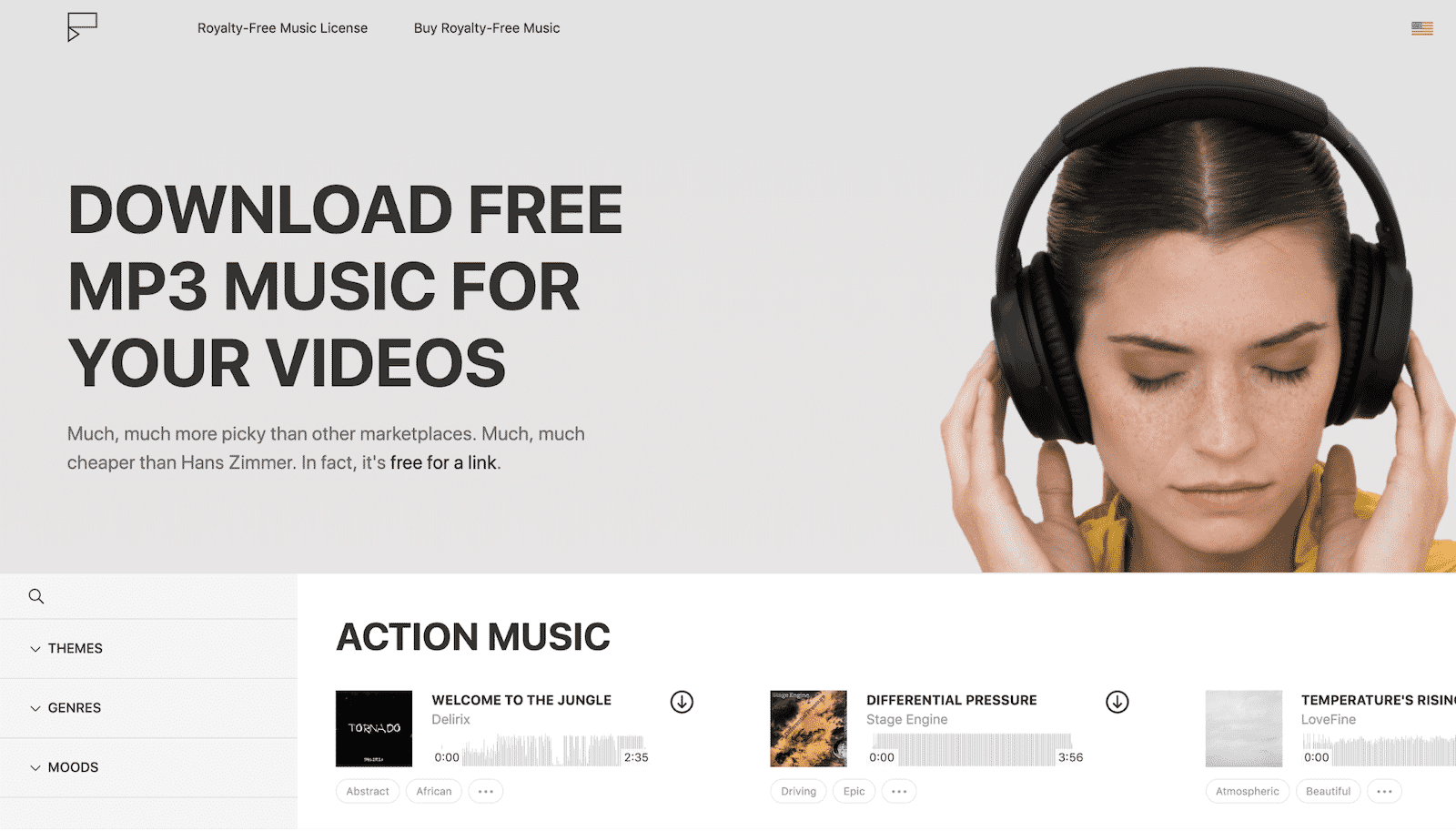 Icon8 royalty-free music